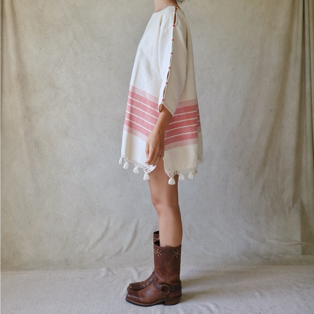 Proud Mary Woven Cotton Tribal/Ethnic Tunic - Picture 2 of 8